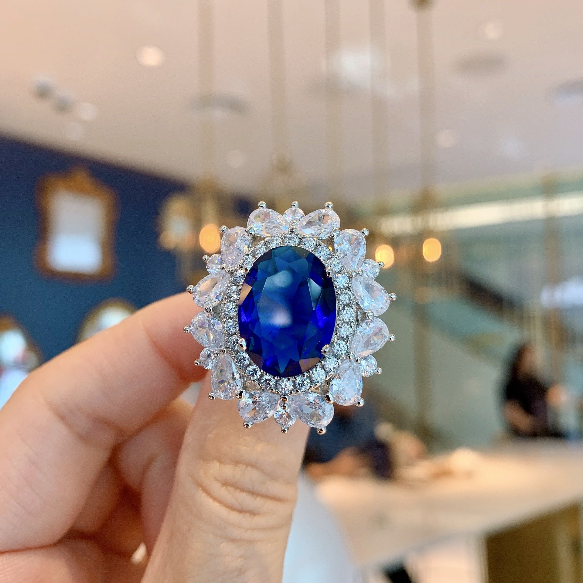 Blue sapphire jewellery sale